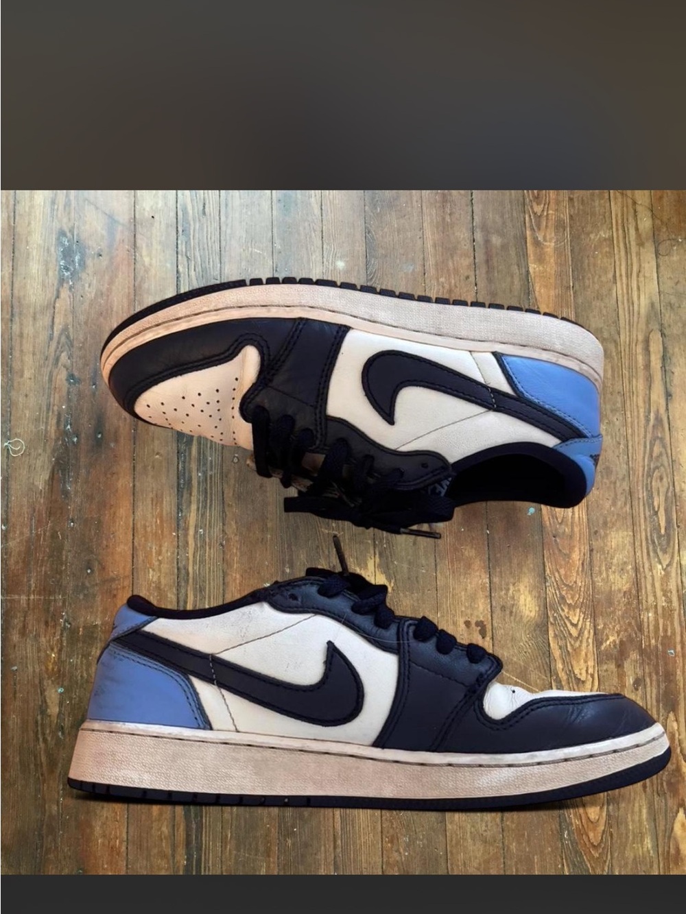Air jordan 1 Low Obsidian UNC sneakers